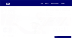 Desktop Screenshot of indoutama.com